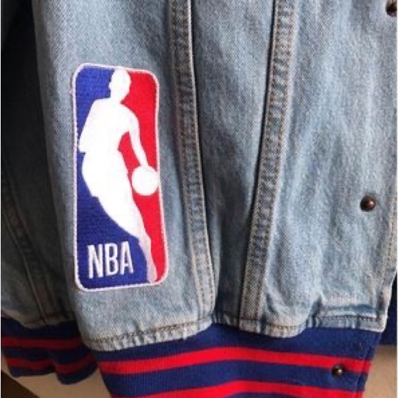 New 2018 NBA All Stars LA Levi’s / Just Don denim jacket, men’s size small - Picture 3 of 5